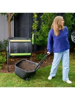 Maze 48 Gallon Compost Tumbler With Cart -Outdoor Zone 3 4 crop 8613576 03V
