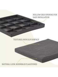 12" X 12" Stomp Stones™, Set Of 4 -Outdoor Zone 8587319 4