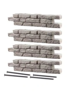 Rock Lock Interlocking Garden System, Straight Sets -Outdoor Zone 8588324 01V