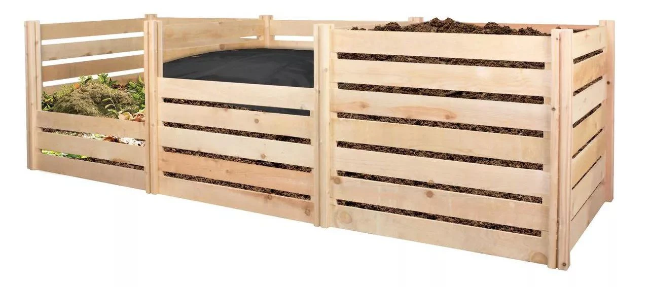 Cedar Wood Composter Add-On Kit 3 Cedar Wood Composter Add-On Kit - Image 3