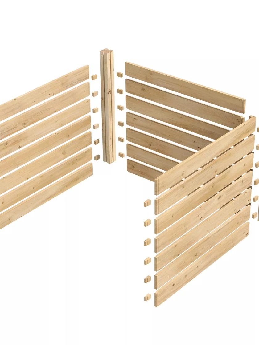 Cedar Wood Composter Add-On Kit 4 Cedar Wood Composter Add-On Kit - Image 4