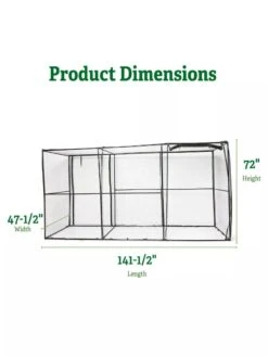 Crop Cage, 4' X 12' 7 Crop Cage, 4' X 12' -Outdoor Zone 8596540 2