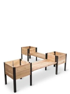 Cedar Bench Kit, Natural, 42" 5 Cedar Bench Kit, Natural, 42" -Outdoor Zone 8597992 10056 tif
