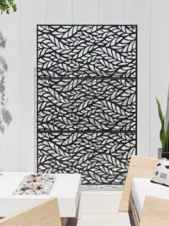 Veradek 3-Panel Privacy Screen Set, Flowleaf -Outdoor Zone 8599187 09V tif