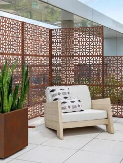 Veradek 3-Panel Privacy Screen Set, Parilla -Outdoor Zone 8599203 05V tif