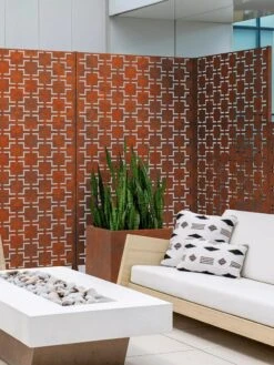 Veradek 3-Panel Privacy Screen Set, Quadra 9 Veradek 3-Panel Privacy Screen Set, Quadra -Outdoor Zone 8599204 06V tif