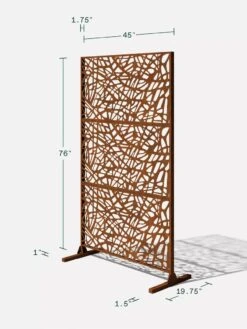 Veradek 3-Panel Privacy Screen Set, Web -Outdoor Zone 8599206 12V tif