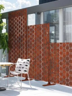 Veradek 2-Panel Privacy Screen Set, Quadra -Outdoor Zone 8599207 04V tif