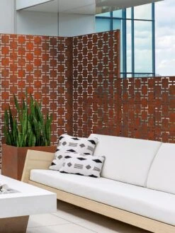 Veradek 2-Panel Privacy Screen Set, Quadra -Outdoor Zone 8599207 06V tif