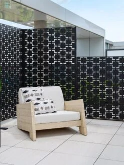 Veradek 2-Panel Privacy Screen Set, Quadra -Outdoor Zone 8599207 10V tif