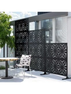 Veradek 2-Panel Privacy Screen Set, Star -Outdoor Zone 8599214 08v