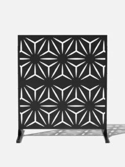 Veradek 2-Panel Privacy Screen Set, Star -Outdoor Zone 8599214 13v