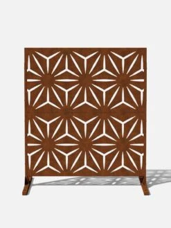 Veradek 2-Panel Privacy Screen Set, Star -Outdoor Zone 8599214 14v