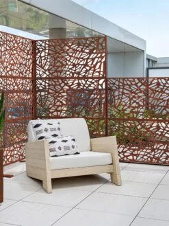 Veradek 2-Panel Privacy Screen Set, Web -Outdoor Zone 8599215 05V tif