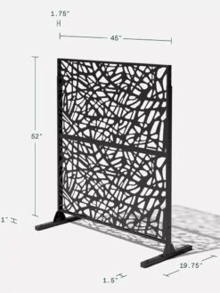 Veradek 2-Panel Privacy Screen Set, Web -Outdoor Zone 8599215 10V tif