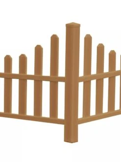 Country Corner Composite Picket Fence 5 Country Corner Composite Picket Fence -Outdoor Zone 8599773 02V tif