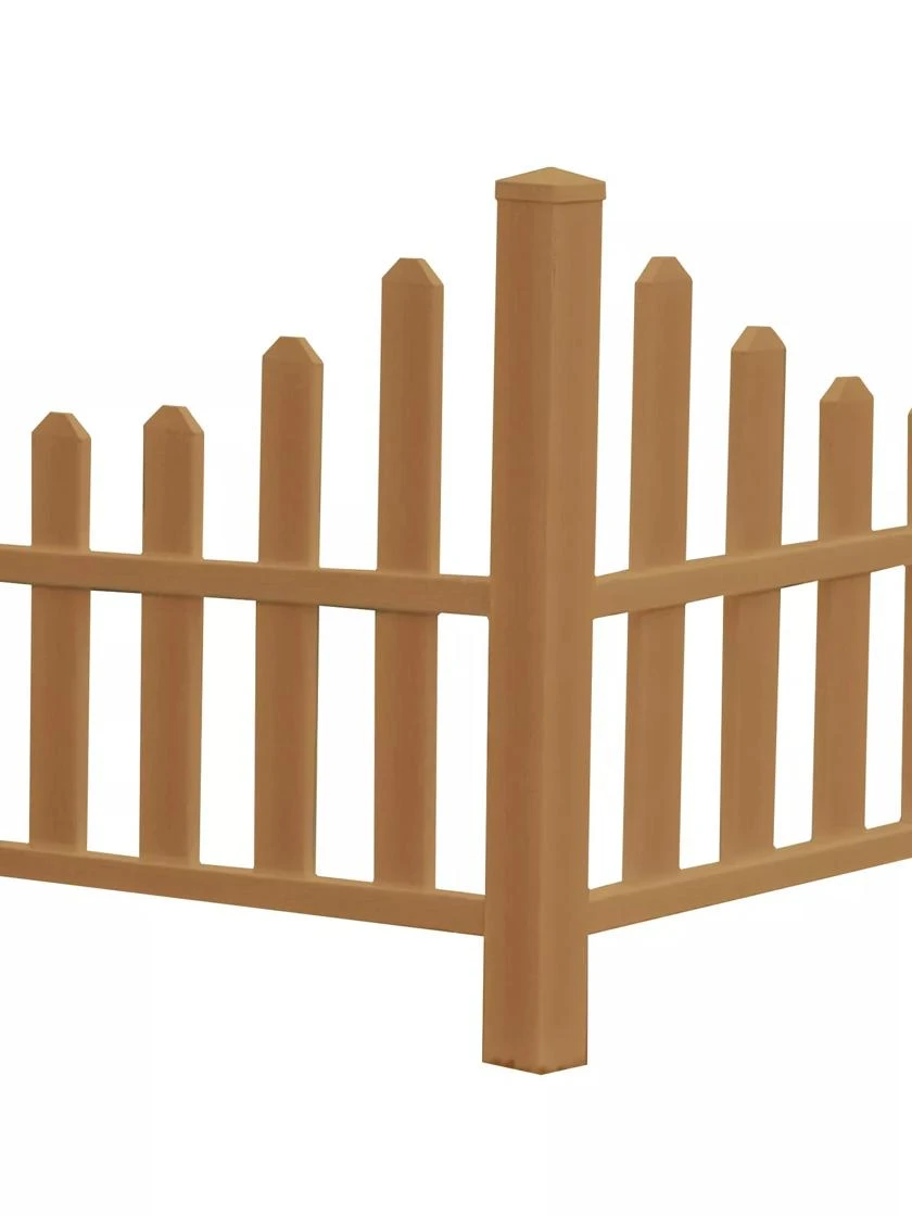 Country Corner Composite Picket Fence 3 Country Corner Composite Picket Fence - Image 3