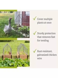 Chicken Wire Crop Coop -Outdoor Zone 8609080 2
