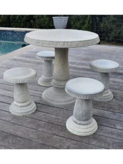 Stools, Set Of 4 9 Stools, Set Of 4 -Outdoor Zone 8610576 03v