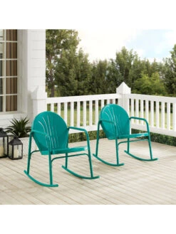 Crosley Griffith 2-piece Outdoor Rocking Chair Set 17 Crosley Griffith 2-piece Outdoor Rocking Chair Set -Outdoor Zone 8611577 tu 28v