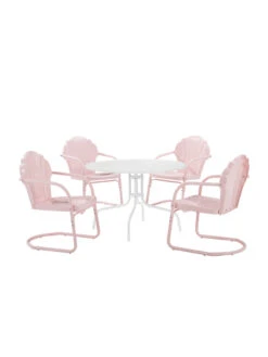 Crosley Tulip 5-piece Outdoor Dining Set -Outdoor Zone 8611578 pi 16v