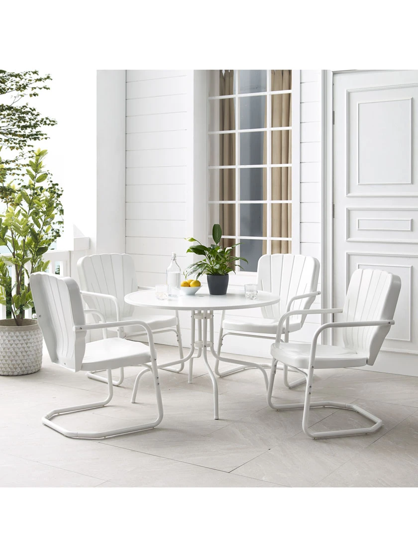 Crosley Ridgeland 5-piece Outdoor Dining Set 4 Crosley Ridgeland 5-piece Outdoor Dining Set - Image 4
