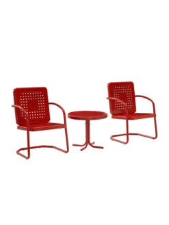Crosley Bates 3-piece Outdoor Dining Chair Set