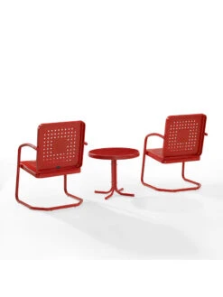 Crosley Bates 3-piece Outdoor Dining Chair Set -Outdoor Zone 8611583 rd 07v