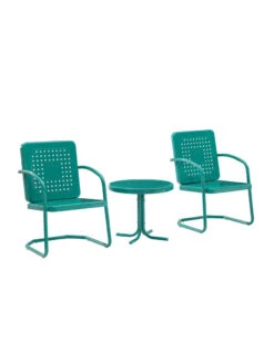 Crosley Bates 3-piece Outdoor Dining Chair Set -Outdoor Zone 8611583 tu 15v