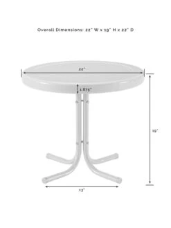 Crosley Griffith 3-piece Outdoor Rocking Chair Set -Outdoor Zone 8611588 10v