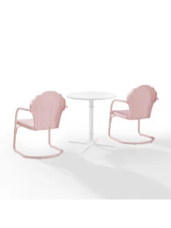 Crosley Tulip 3-piece Outdoor Bistro Set -Outdoor Zone 8611591 pi 23v