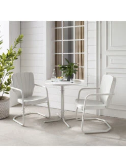 Crosley Ridgeland 3-piece Outdoor Bistro Set 24 Crosley Ridgeland 3-piece Outdoor Bistro Set -Outdoor Zone 8611594 wt 37v