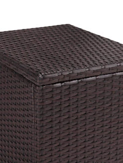 Crosley Palm Harbor Outdoor Wicker Rectangular Side Table -Outdoor Zone 8611950 02v