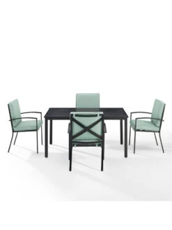Crosley Kaplan Dining Set 19 Crosley Kaplan Dining Set -Outdoor Zone 8611954 07v