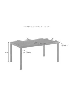 Crosley Kaplan Dining Set 24 Crosley Kaplan Dining Set -Outdoor Zone 8611954 10v