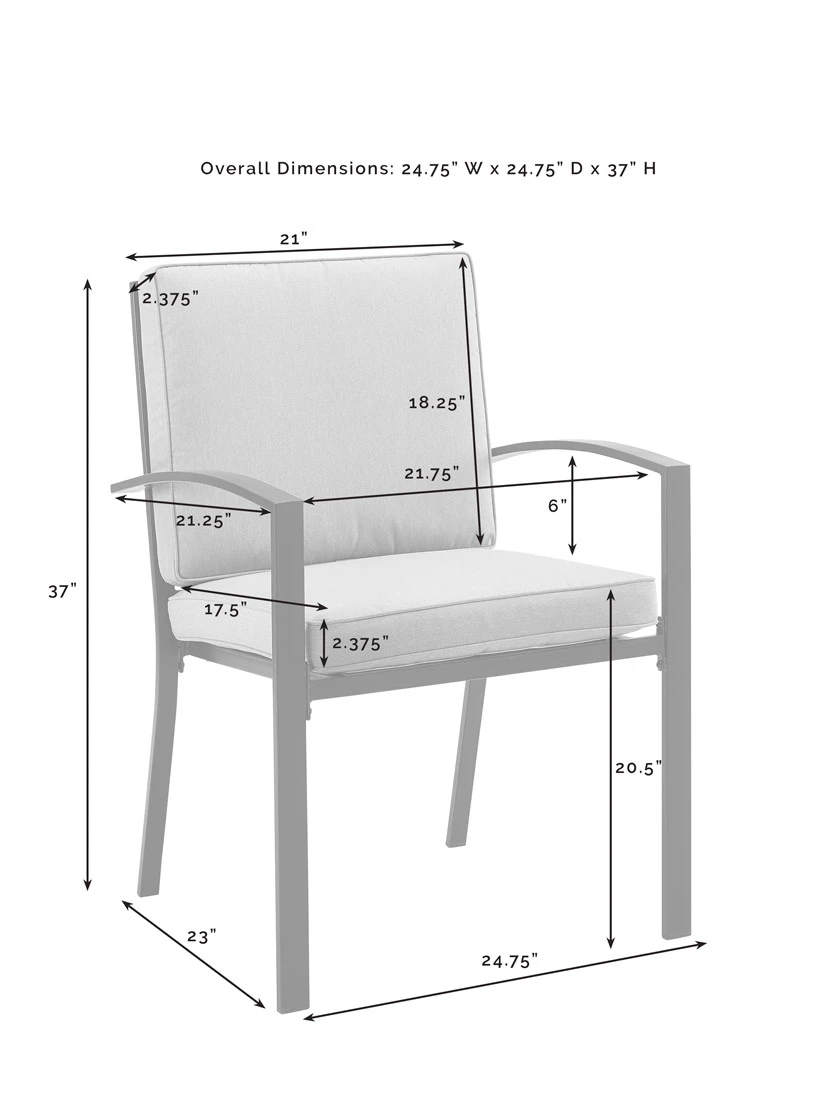 Crosley Kaplan Dining Set 13 Crosley Kaplan Dining Set - Image 13