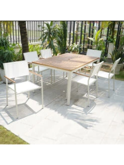 Braylee 7 Pc Outdoor Dining Set -Outdoor Zone 8612276 02v