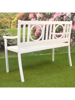 Gramercy Outdoor Metal Bench 13 Gramercy Outdoor Metal Bench -Outdoor Zone 8612281 04v
