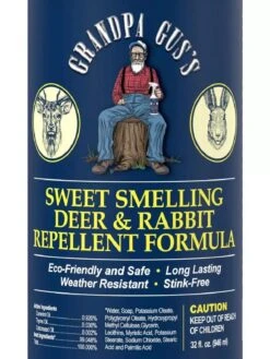 Grandpa Gus's Deer & Rabbit Repellent Spray -Outdoor Zone 8612427 03V 3 4