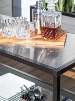 Veradek Outdoor Kitchen Series Counter Long - Stainless Steel -Outdoor Zone 8612467 09V tif