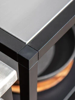 Veradek Outdoor Kitchen Series Counter Square - Stainless Steel -Outdoor Zone 8612468 02v