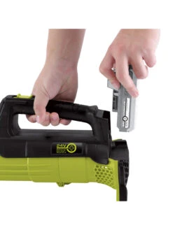 Sun Joe® 24V ION+ 2.0-Ah Cordless Compact Turbine Jet Blower, 100-MPH 350-CFM 13 Sun Joe® 24V ION+ 2.0-Ah Cordless Compact Turbine Jet Blower, 100-MPH 350-CFM -Outdoor Zone 8612516 10v