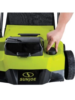Sun Joe® 48V ION+ Cordless 15-Inch 5-Position Walk-Behind Lawn Dethatcher -Outdoor Zone 8612541 11v