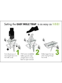 Easy Mole Trap -Outdoor Zone 8612557 04v 1