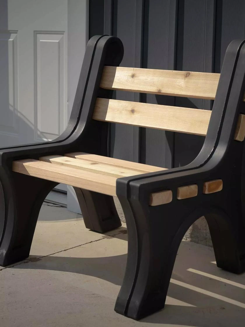 Custom Length Lightweight Indoor Or Outdoor Bench Ends 3 Custom Length Lightweight Indoor Or Outdoor Bench Ends - Image 3