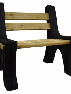 Custom Length Lightweight Indoor Or Outdoor Bench Ends 12 Custom Length Lightweight Indoor Or Outdoor Bench Ends -Outdoor Zone 8612857BK 10V tif