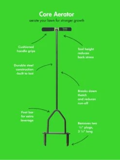 Yard Butler® Lawn Coring Aerator 7 Yard Butler® Lawn Coring Aerator -Outdoor Zone 8613158 02v