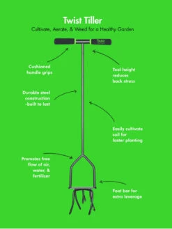 Yard Butler® Twist Tiller -Outdoor Zone 8613177 02v