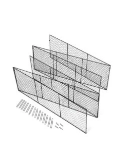 Chicken Wire Critter Fence, 16" High -Outdoor Zone 8613249 3969