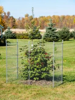 Tall Chicken Wire Critter Fence Extension Panel, Set Of 2 -Outdoor Zone 8613260 0030 1